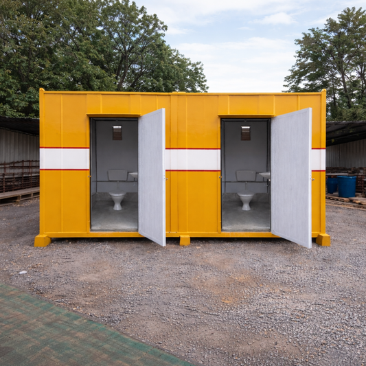 Double Portable Toilet Cabin (Heavy Duty)