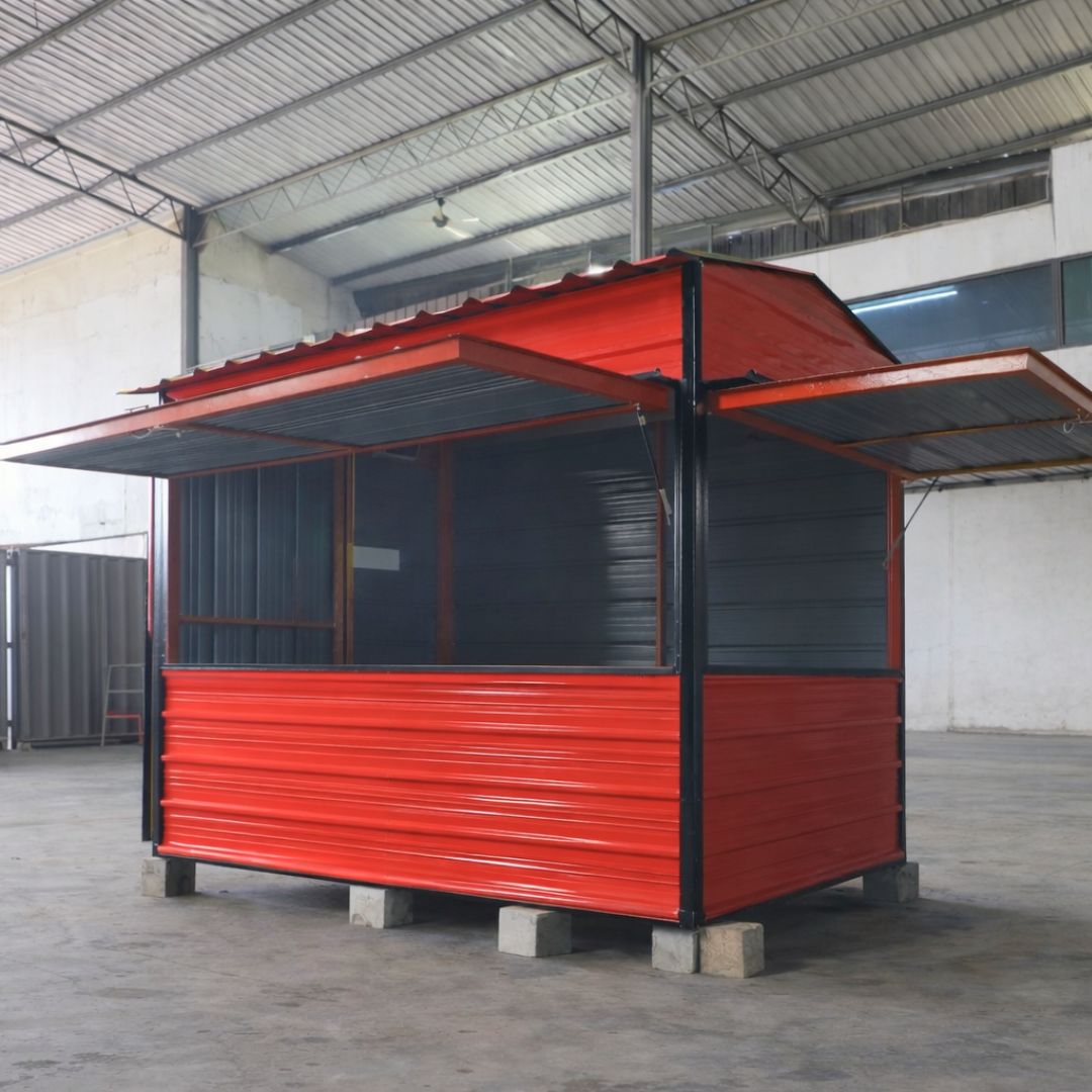 Container Kiosk - 2 Windows Design (Gerai Kontena)