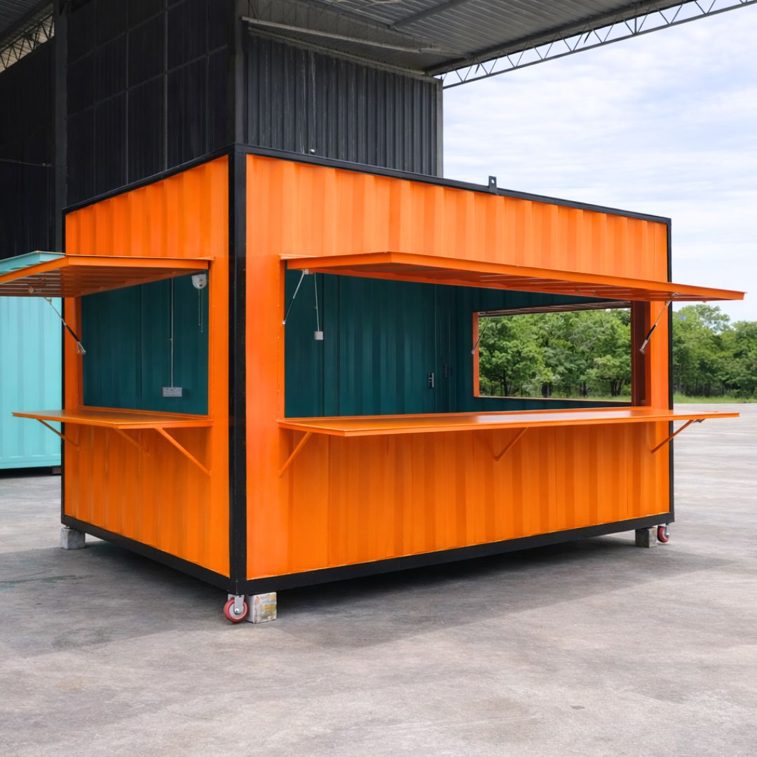 Container Kiosk - 3 Windows Design (Gerai Kontena)
