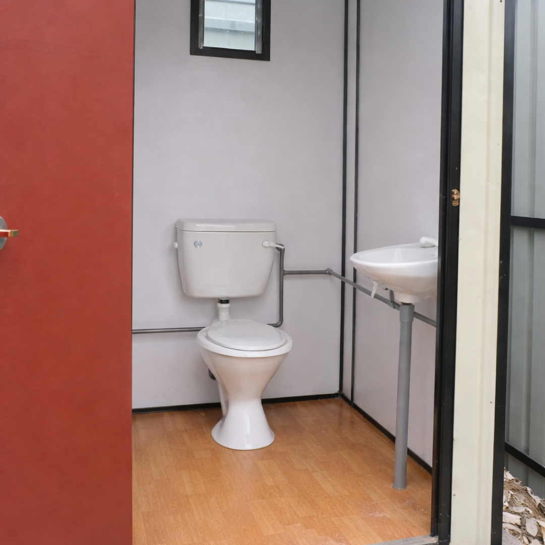 Triple Toilet Container Cabin