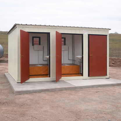 Triple Toilet Container Cabin